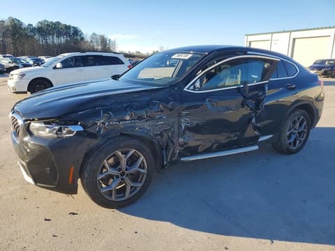 2024 Bmw X4, VIN 5UX33DT04R9V08096. Photo 1 of 6 from Copart auction. OpenDataCar US salvage catalog.