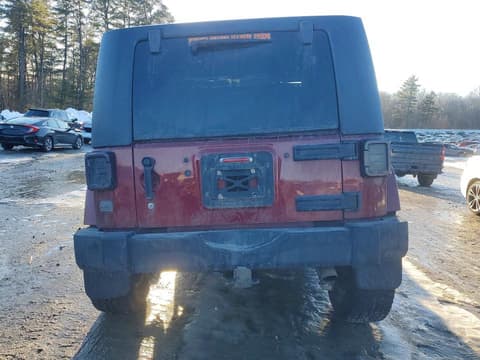2007 Jeep Wrangler, VIN 1J4FA54187L134409. Фото 6 з 6 з аукціону Copart. Каталог авто зі США OpenDataCar.