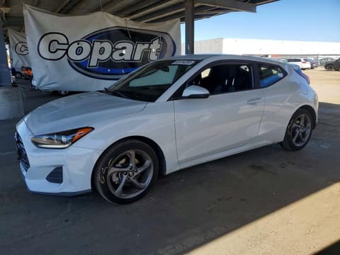 2019 Hyundai Veloster, VIN KMHTG6AF4KU003845. Photo 1 of 6 from Copart auction. OpenDataCar US salvage catalog.