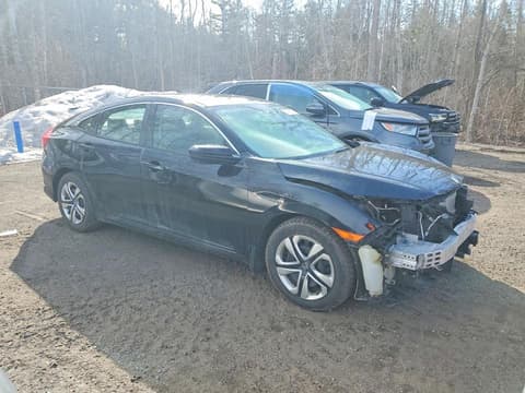 2017 Honda Civic, VIN 2HGFC2F52HH028407. Фото 4 з 6 з аукціону Copart. Каталог авто зі США OpenDataCar.