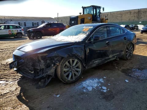 2018 Mazda 6, VIN JM1GL1VM6J1332883. Photo 1 of 6 from Copart auction. OpenDataCar US salvage catalog.