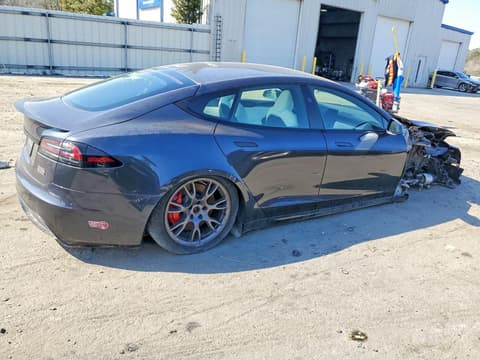 2023 Tesla Model S, VIN 5YJSA1E67PF528820. Фото 3 из 6 с аукциона Copart. Каталог авто из США OpenDataCar.