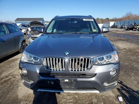 2017 Bmw X3, VIN 5UXWX9C59H0T07484. Фото 5 з 6 з аукціону Copart. Каталог авто зі США OpenDataCar.