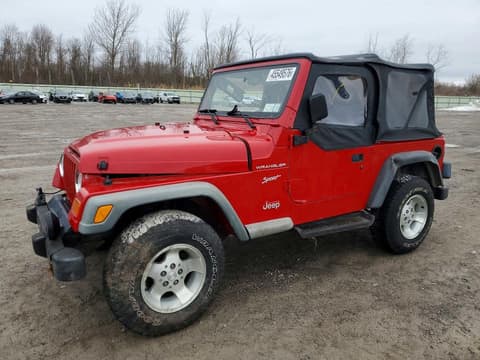 2002 Jeep Wrangler, VIN 1J4FA49S82P736224. Фото 1 з 6 з аукціону Copart. Каталог авто зі США OpenDataCar.