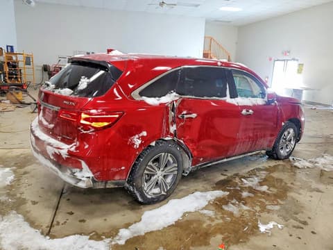 2019 Acura MDX, VIN 5J8YD4H37KL017619. Фото 3 з 6 з аукціону Copart. Каталог авто зі США OpenDataCar.