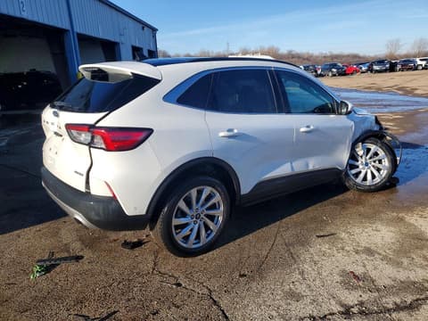 2022 Ford Escape, VIN 1FMCU9J96NUA36502. Фото 3 з 6 з аукціону Copart. Каталог авто зі США OpenDataCar.