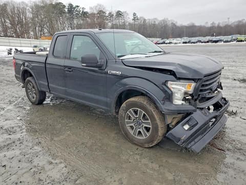 2017 Ford F-150, VIN 1FTFX1EF6HKE56531. Фото 4 з 6 з аукціону Copart. Каталог авто зі США OpenDataCar.