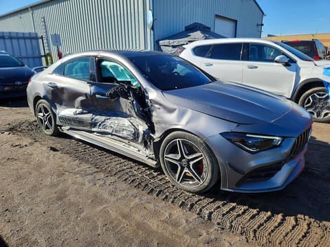 2022 Mercedes-benz CLA-Class, VIN W1K5J4HB8NN320201. Фото 4 з 6 з аукціону Copart. Каталог авто зі США OpenDataCar.