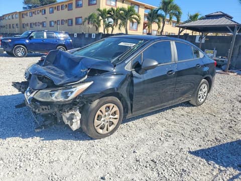 2019 Chevrolet Cruze, VIN 1G1BC5SM1K7130949. Фото 1 з 6 з аукціону Copart. Каталог авто зі США OpenDataCar.