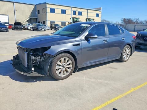 2018 Kia Optima, VIN 5XXGT4L34JG186449. Фото 1 з 6 з аукціону Copart. Каталог авто зі США OpenDataCar.
