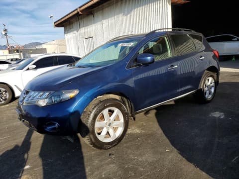2009 Nissan Murano, VIN JN8AZ18WX9W200696. Фото 1 з 6 з аукціону Copart. Каталог авто зі США OpenDataCar.