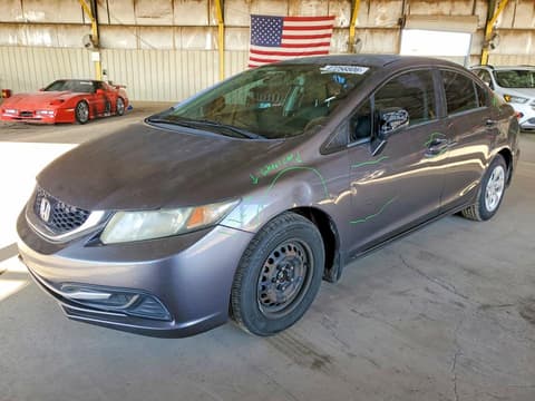 2015 Honda Civic, VIN 2HGFB2F5XFH532638. Фото 1 з 6 з аукціону Copart. Каталог авто зі США OpenDataCar.