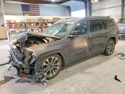 2021 Jeep Grand Cherokee L, VIN 1C4RJKDG3M8179150. Фото 1 из 6 с аукциона Copart. Каталог авто из США OpenDataCar.