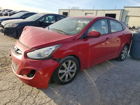 2012 Hyundai Accent, VIN KMHCU4AE1CU247510. Фото 1 з 6 з аукціону Copart. Каталог авто зі США OpenDataCar.