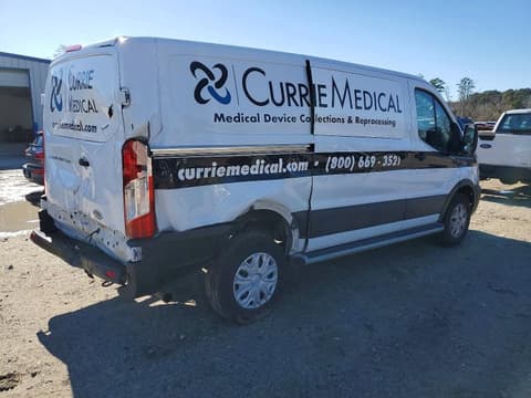 2023 Ford Transit, VIN 1FTBR1Y83PKA52073. Фото 3 из 6 с аукциона Copart. Каталог авто из США OpenDataCar.