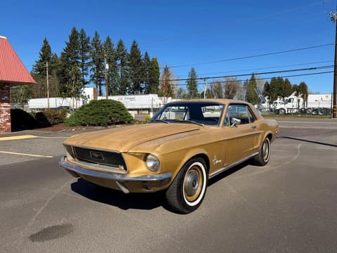 1968 Ford Mustang, VIN 8R01C151303. Фото 2 з 6 з аукціону Copart. Каталог авто зі США OpenDataCar.
