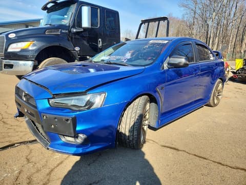 2011 Mitsubishi Lancer Evolution, VIN JA32W5FV2BU014600. Фото 1 з 6 з аукціону Copart. Каталог авто зі США OpenDataCar.