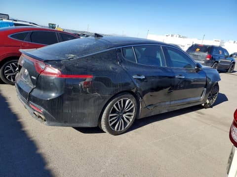 2018 Kia Stinger, VIN KNAE25LA0J6010458. Photo 3 of 6 from Copart auction. OpenDataCar US salvage catalog.