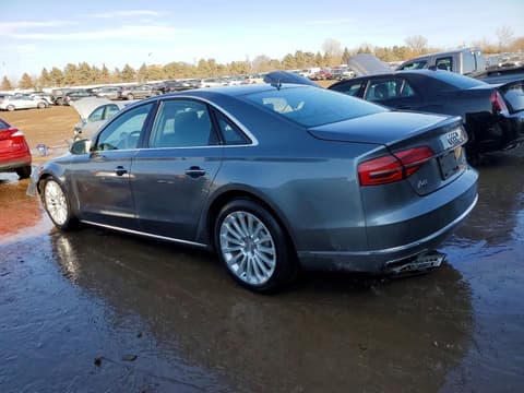2015 Audi A8 Quattro, VIN WAUJGAFD5FN021869. Zdjęcie 2 z 6 z aukcji Copart. Katalog aut z USA OpenDataCar.