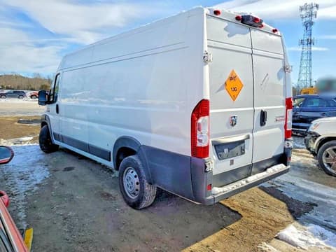 2021 Ram ProMaster 3500, VIN 3C6MRVJG7ME537646. Фото 2 из 6 с аукциона Copart. Каталог авто из США OpenDataCar.