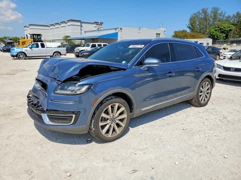 2019 Lincoln Nautilus, VIN 2LMPJ6K93KBL65252. Фото 1 з 6 з аукціону Copart. Каталог авто зі США OpenDataCar.