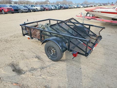 2024 Carry-on 8' Trailer, VIN 4YMBU0814EN011460. Фото 3 из 6 с аукциона Copart. Каталог авто из США OpenDataCar.