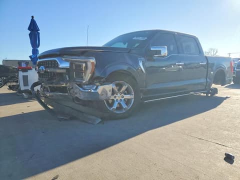 2021 Ford F-150 Lightning, VIN 1FTFW1E56MFB47848. Фото 1 з 6 з аукціону Copart. Каталог авто зі США OpenDataCar.