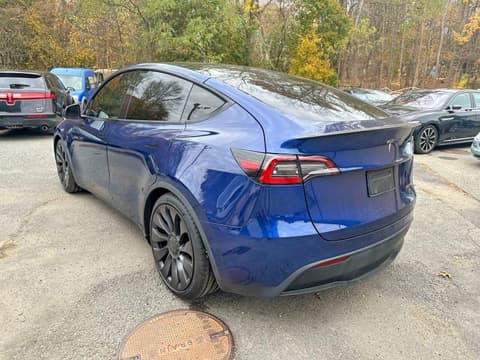 2021 Tesla Model Y, VIN 5YJYGDEF1MF140908. Фото 3 з 6 з аукціону Copart. Каталог авто зі США OpenDataCar.