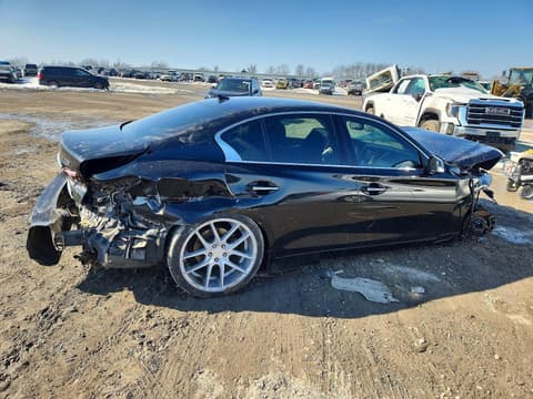 2015 Infiniti Q50, VIN JN1BV7AP7FM340474. Фото 3 з 6 з аукціону Copart. Каталог авто зі США OpenDataCar.