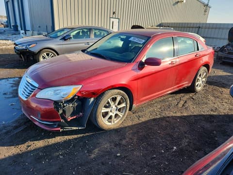2014 Chrysler 200, VIN 1C3CCBAB4EN209496. Photo 1 of 6 from Copart auction. OpenDataCar US salvage catalog.