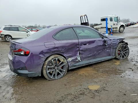 2023 Bmw M240i, VIN 3MW53CM05P8D02602. Фото 3 из 6 с аукциона Copart. Каталог авто из США OpenDataCar.