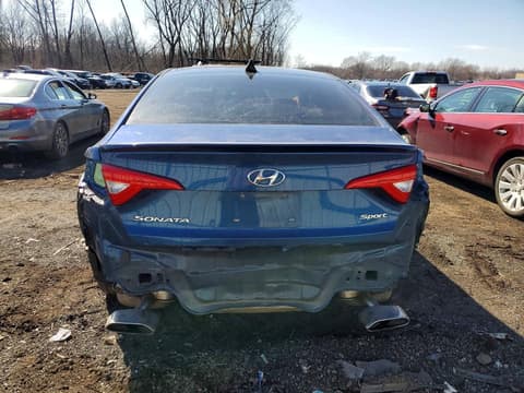 2017 Hyundai Sonata, VIN 5NPE34AF1HH450892. Фото 6 з 6 з аукціону Copart. Каталог авто зі США OpenDataCar.