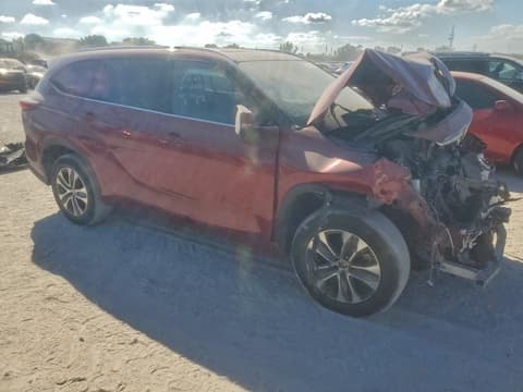 2022 Toyota Highlander, VIN 5TDGZRAH5NS541496. Фото 4 з 6 з аукціону Copart. Каталог авто зі США OpenDataCar.