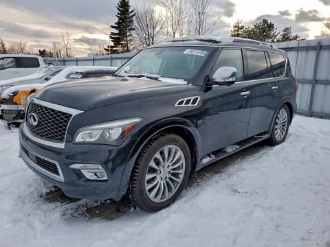 2017 Infiniti QX80, VIN JN8AZ2NC9H9430761. Фото 1 з 6 з аукціону Copart. Каталог авто зі США OpenDataCar.