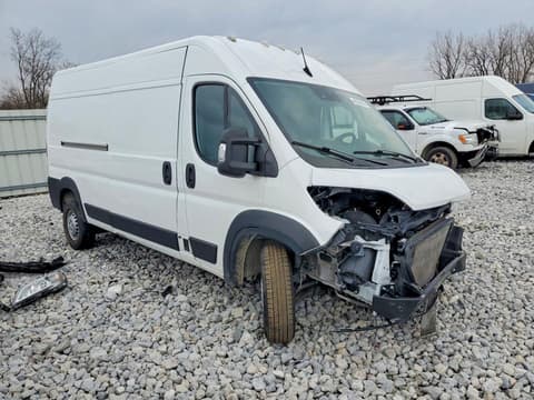 2024 Ram ProMaster 2500, VIN 3C6LRVDG6RE149600. Фото 4 из 6 с аукциона Copart. Каталог авто из США OpenDataCar.