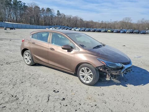 2019 Chevrolet Cruze, VIN 3G1BE6SM9KS592774. Фото 4 з 6 з аукціону Copart. Каталог авто зі США OpenDataCar.