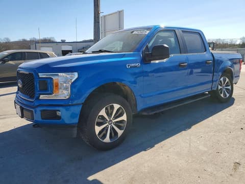 2019 Ford F-150 Lightning, VIN 1FTEW1E54KFC76020. Фото 1 з 6 з аукціону Copart. Каталог авто зі США OpenDataCar.