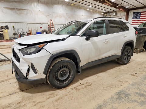 2019 Toyota RAV4, VIN 2T3F1RFV6KW033680. Фото 1 з 6 з аукціону Copart. Каталог авто зі США OpenDataCar.