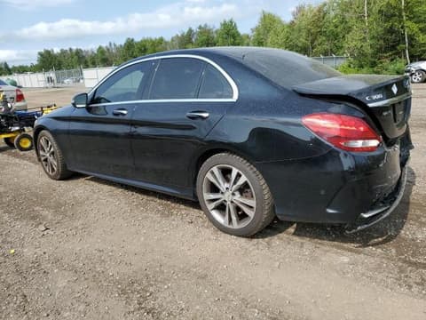 2017 Mercedes-benz C-Class, VIN 55SWF4KB3HU232926. Фото 2 з 6 з аукціону Copart. Каталог авто зі США OpenDataCar.