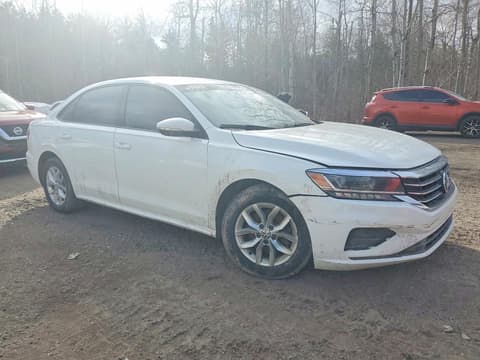 2020 Volkswagen Passat, VIN 1VWAA7A31LC021796. Фото 4 з 6 з аукціону Copart. Каталог авто зі США OpenDataCar.