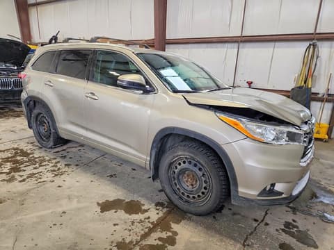 2016 Toyota Highlander, VIN 5TDJKRFH5GS505619. Фото 4 з 6 з аукціону Copart. Каталог авто зі США OpenDataCar.