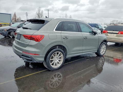 2022 Audi Q3, VIN WA1DECF37N1148339. Фото 3 з 6 з аукціону Copart. Каталог авто зі США OpenDataCar.