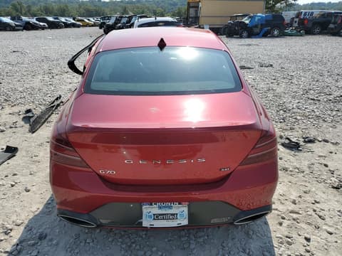 2022 Genesis G70, VIN KMTG54TE5NU091850. Фото 6 з 6 з аукціону Copart. Каталог авто зі США OpenDataCar.