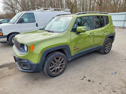 2016 Jeep Renegade, VIN ZACCJBBT2GPC73894. Фото 1 з 6 з аукціону Copart. Каталог авто зі США OpenDataCar.