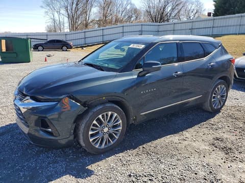 2019 Chevrolet Blazer, VIN 3GNKBFRS4KS687643. Photo 1 of 6 from Copart auction. OpenDataCar US salvage catalog.