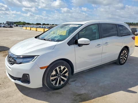 2025 Honda Odyssey, VIN 5FNRL6H63SB024873. Photo 1 of 6 from Copart auction. OpenDataCar US salvage catalog.