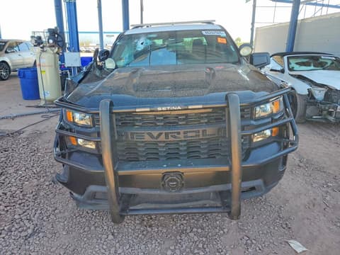 2021 Chevrolet Silverado, VIN 3GCUYAEF8MG196574. Photo 5 of 6 from Copart auction. OpenDataCar US salvage catalog.