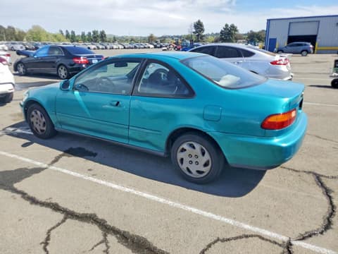 1994 Honda Civic, VIN 2HGEJ1223RH508237. Фото 2 из 6 с аукциона Copart. Каталог авто из США OpenDataCar.