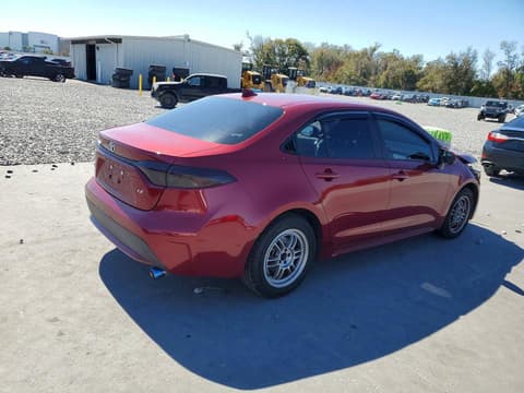 2022 Toyota Corolla, VIN 5YFEPMAE2NP334272. Фото 3 з 6 з аукціону Copart. Каталог авто зі США OpenDataCar.