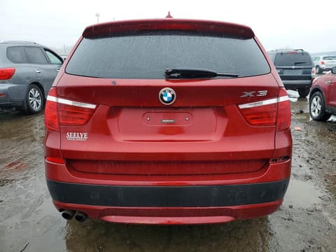 2012 Bmw X3, VIN 5UXWX5C54CL717190. Zdjęcie 6 z 6 z aukcji Copart. Katalog aut z USA OpenDataCar.